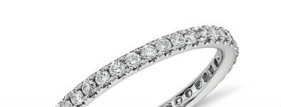 La Bague de Fiançailles 8 bague de fiançailles, sertissage pavé